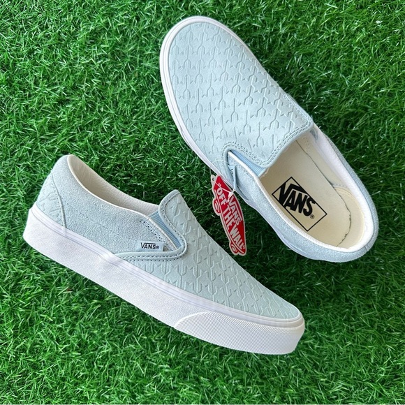 Vans Classic Slip On Houndstooth Embossed Suede - Picture 6 of 8